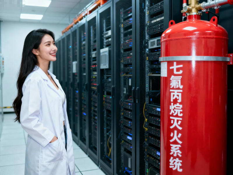 數據中心機房七氟丙烷滅火系統(tǒng)現場 數據中心機房七氟丙烷滅火系統(tǒng)現場